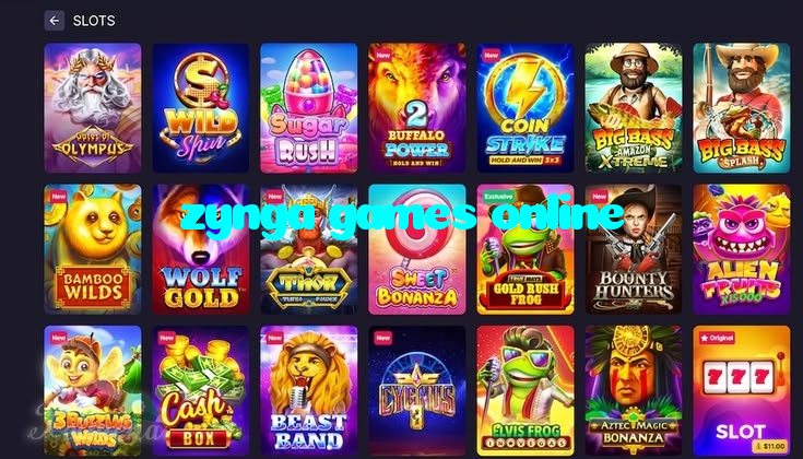 zynga games online casino presented on mobile device in Pakistan with slots and live games