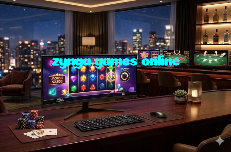 zynga games online casino presented on mobile device in Pakistan with slots and live games